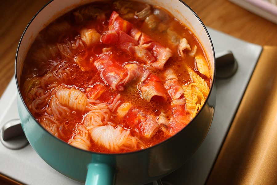 番茄火鍋--食趣番茄火鍋底料的做法 步骤4