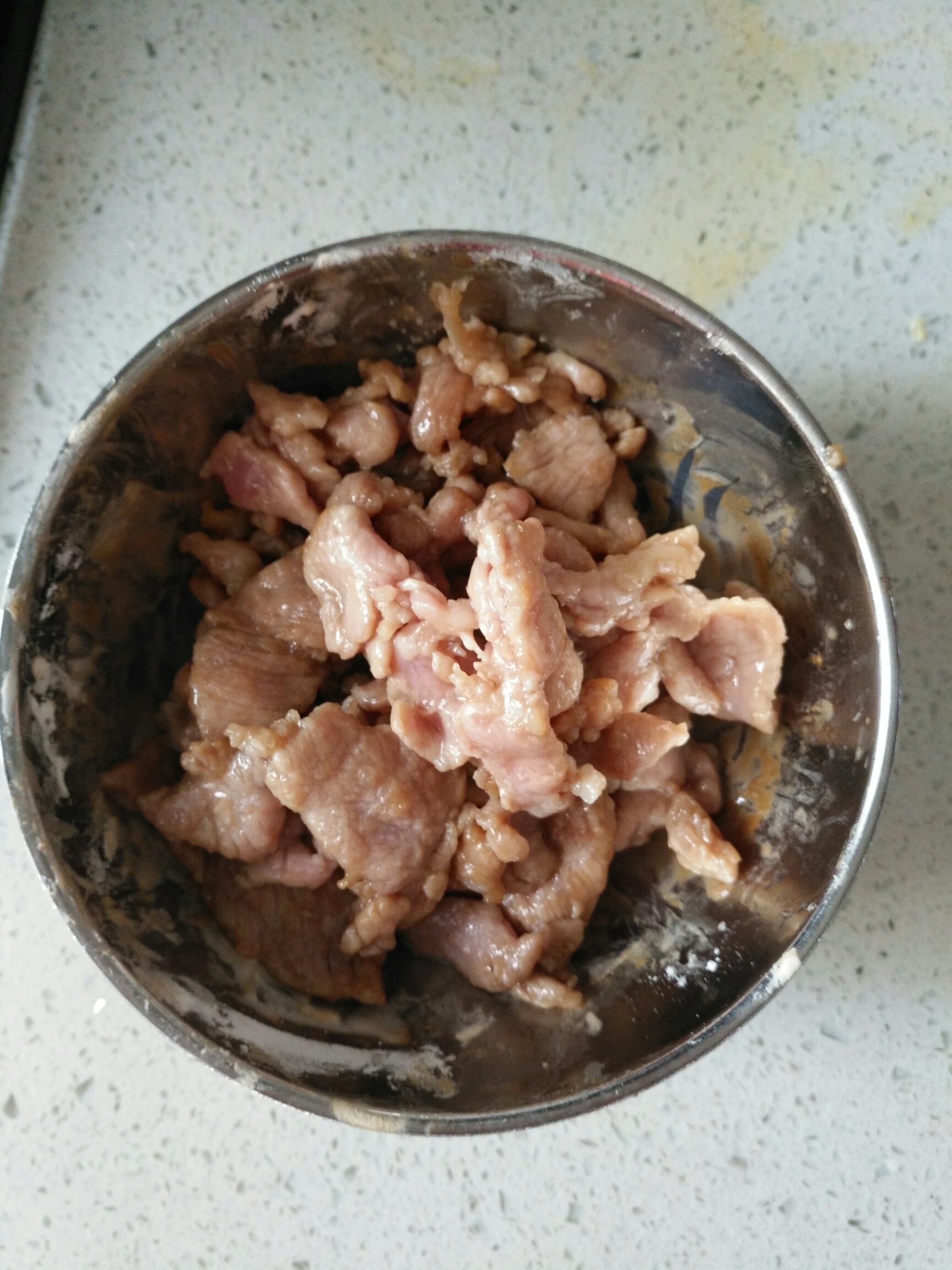 蘑菇炒肉的做法 步骤6