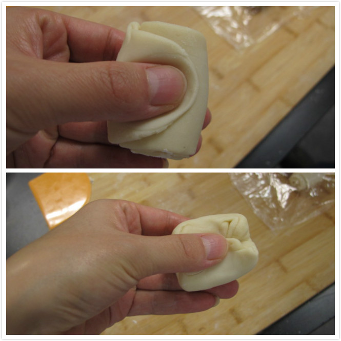 酥到掉渣的紅豆酥餅的做法 步骤8