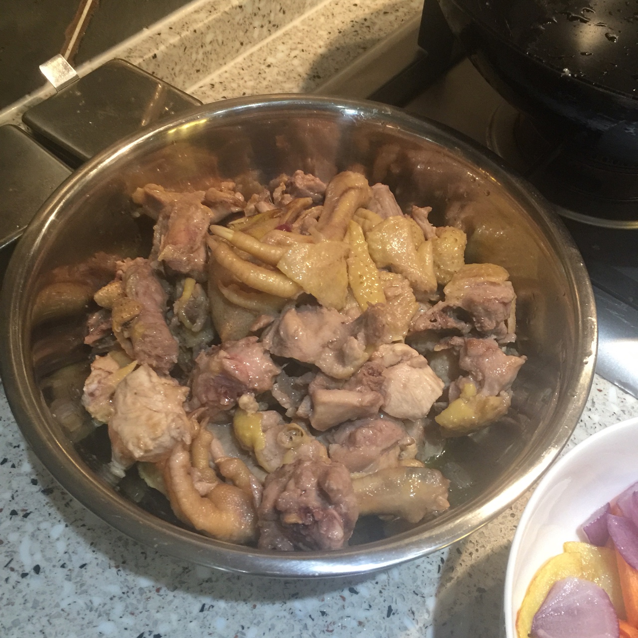 干鍋雞的做法 步骤4