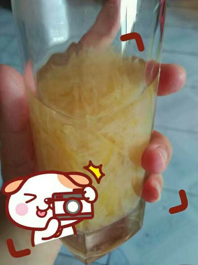 冰糖蜂蜜柚子茶的做法 步骤6