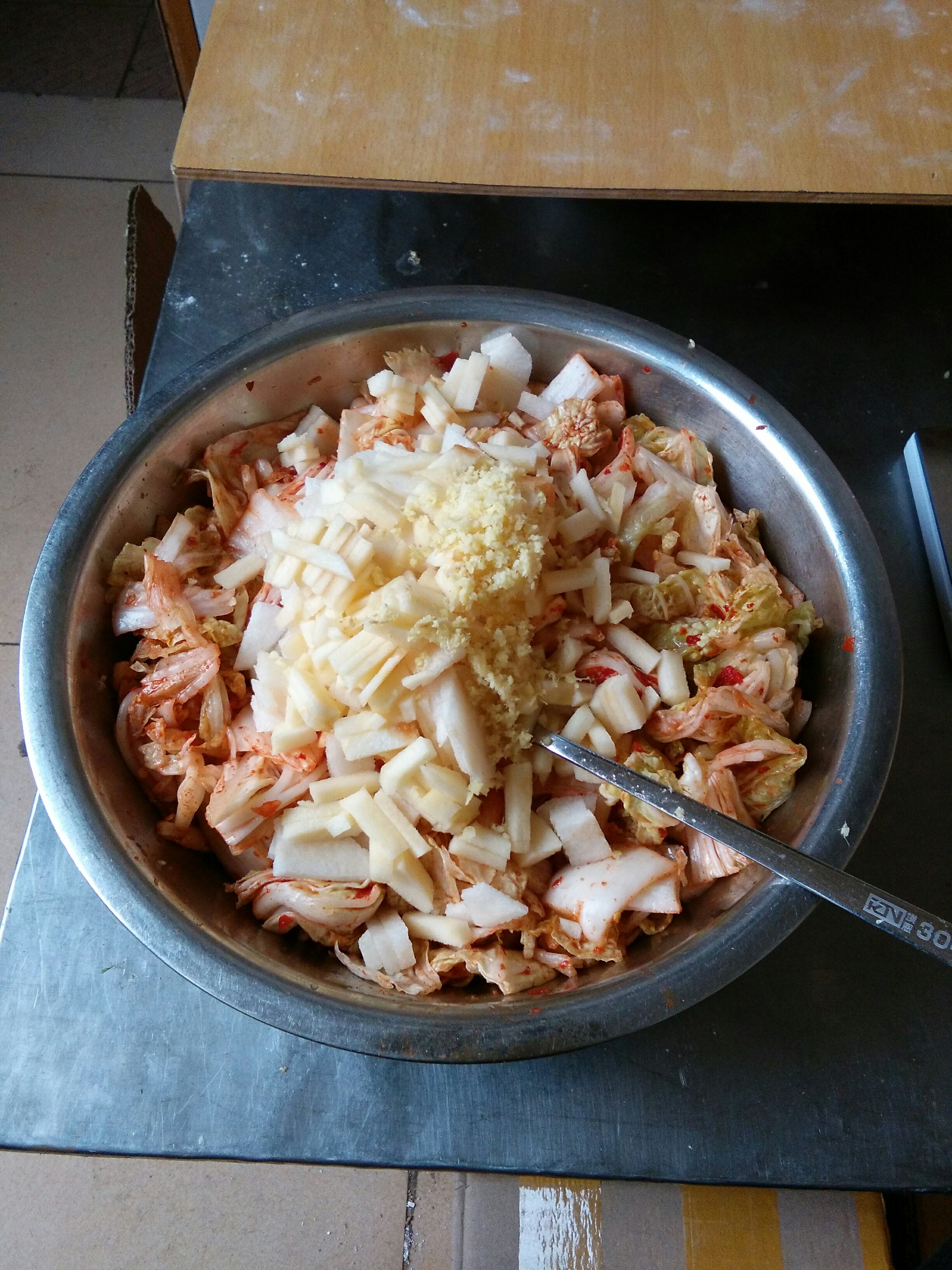 自制韓式辣白菜（升級版）的做法 步骤5