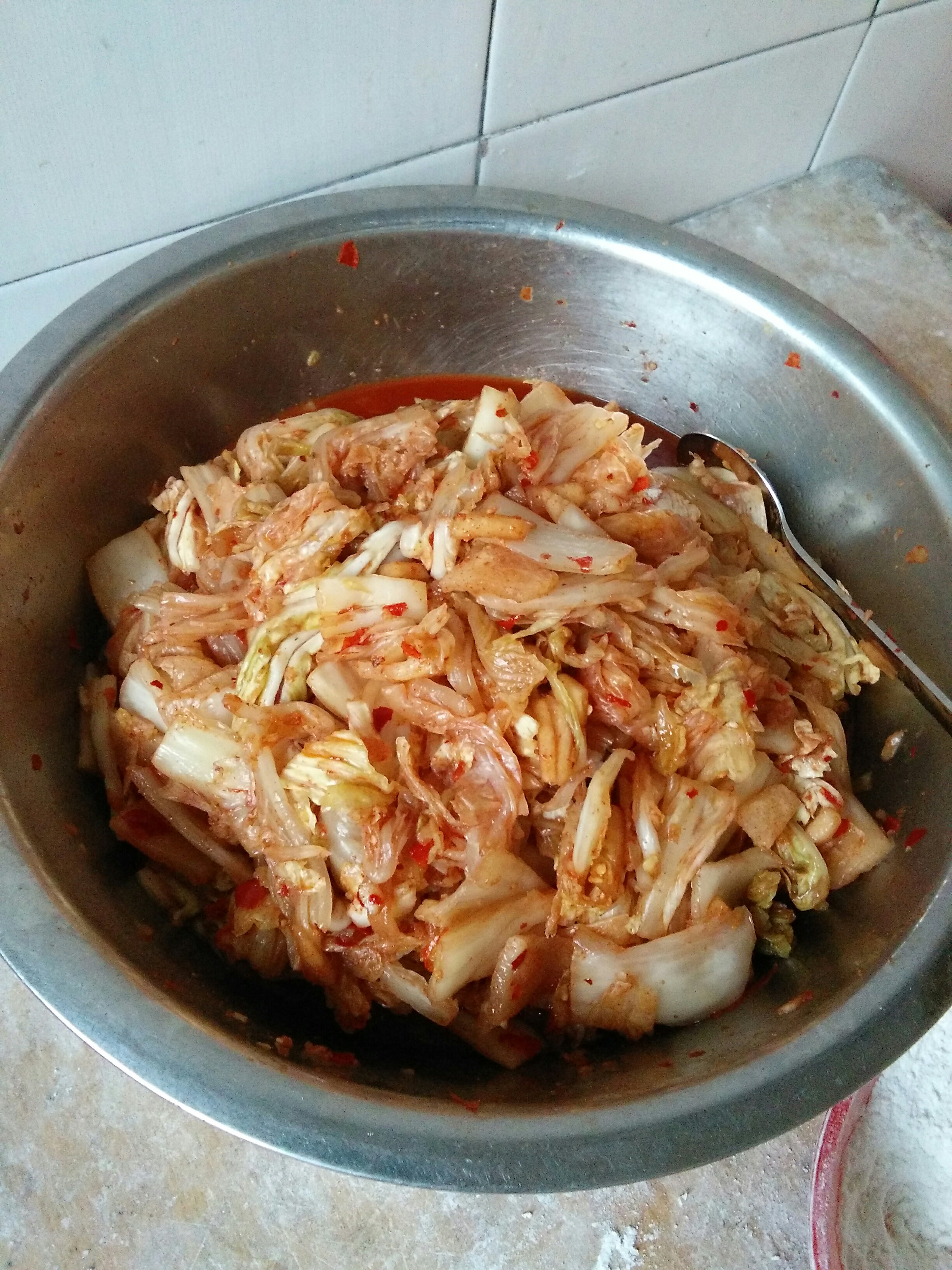 自制韓式辣白菜（升級版）的做法 步骤8