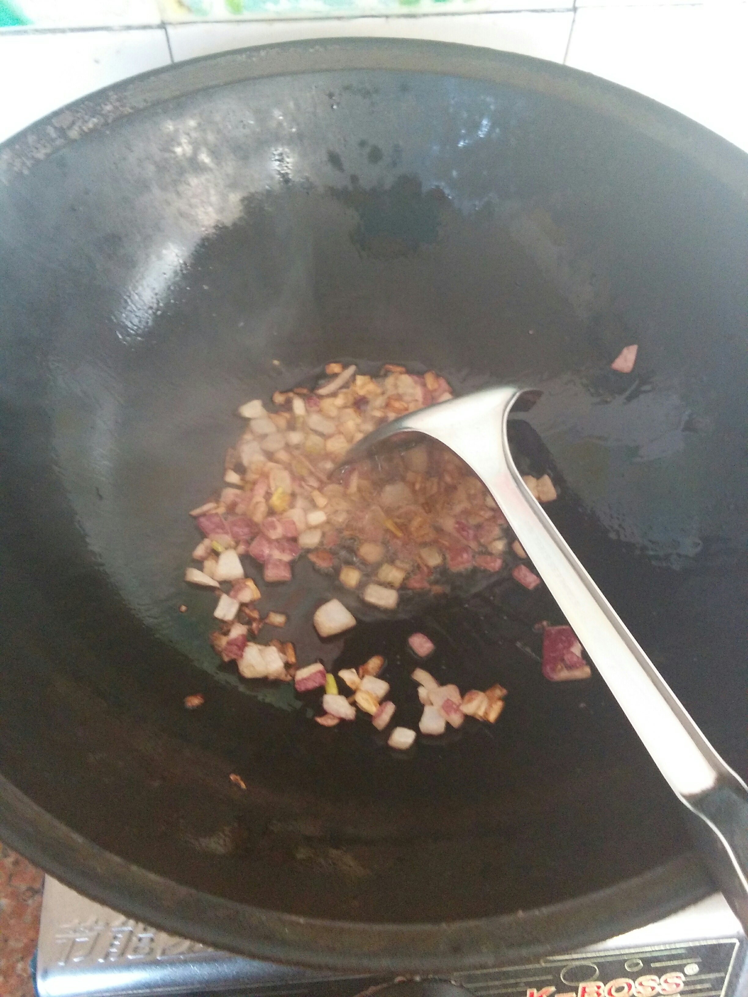 咖喱炒米飯（咖喱粉版）的做法 步骤2