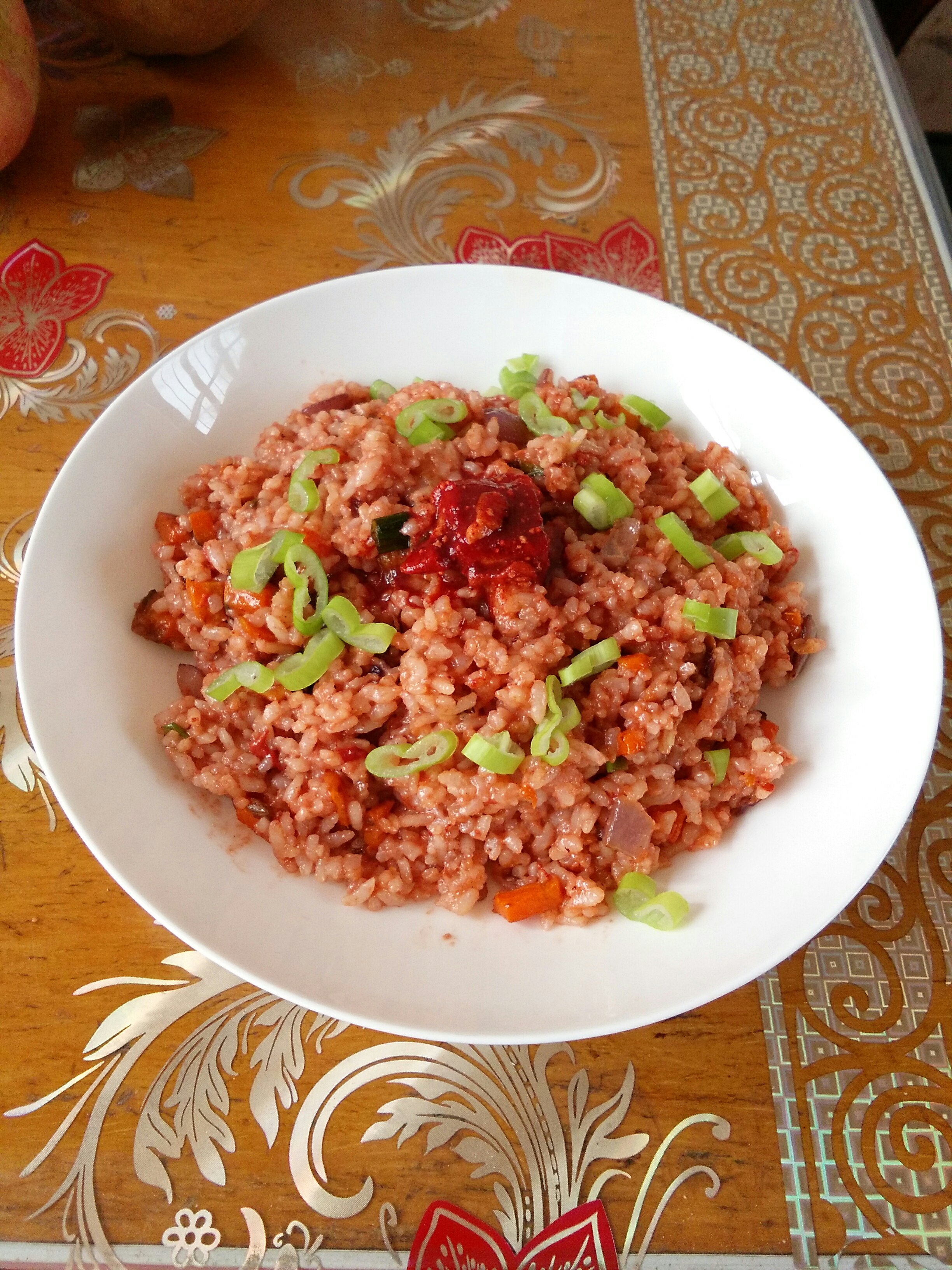 時蔬腐乳炒飯炒米飯的做法 步骤8