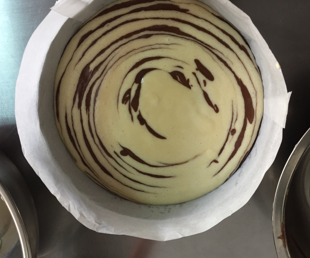 斑馬海綿蛋糕的做法 步骤14