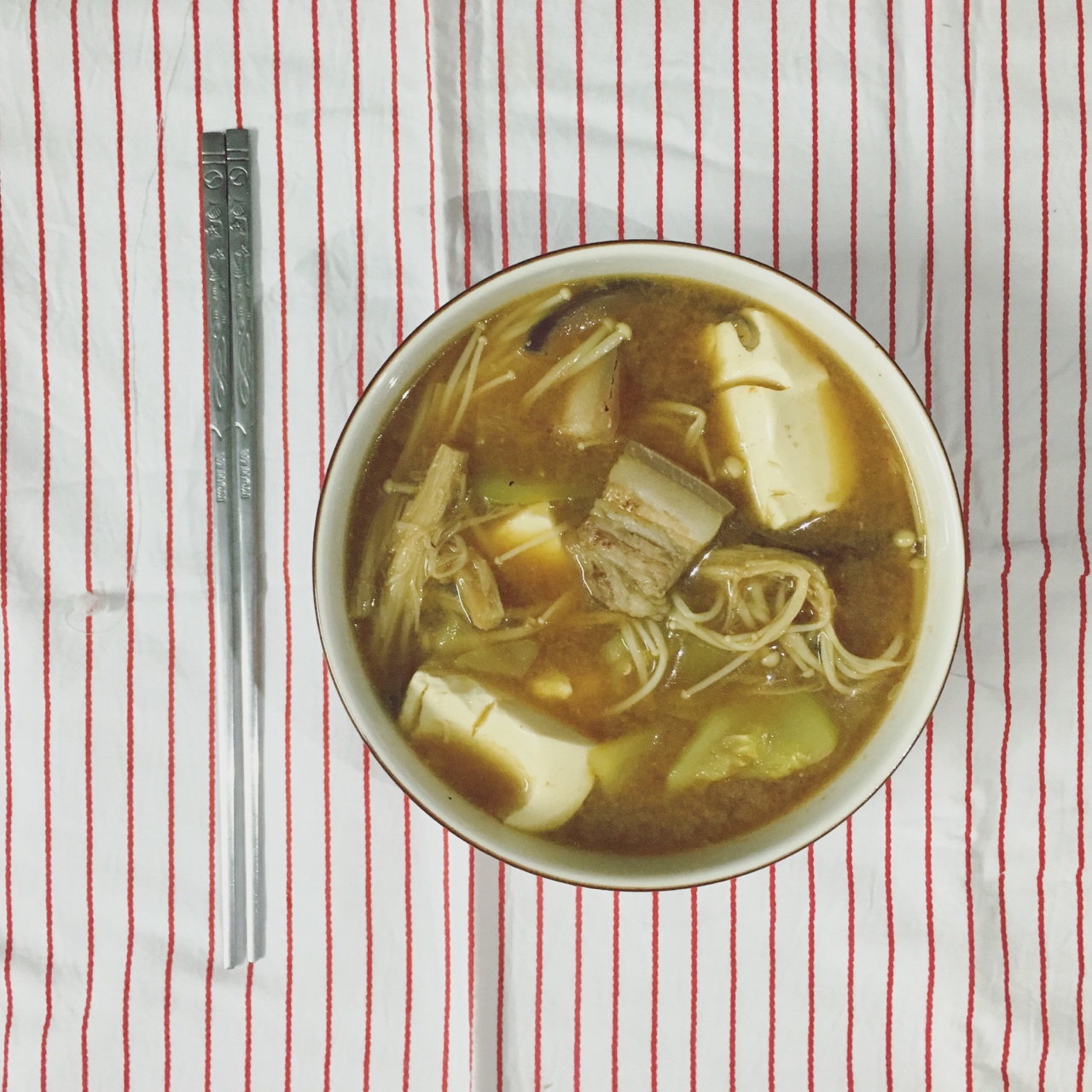 超簡單——手殘星人也能做的韓國大醬湯！的做法 步骤8