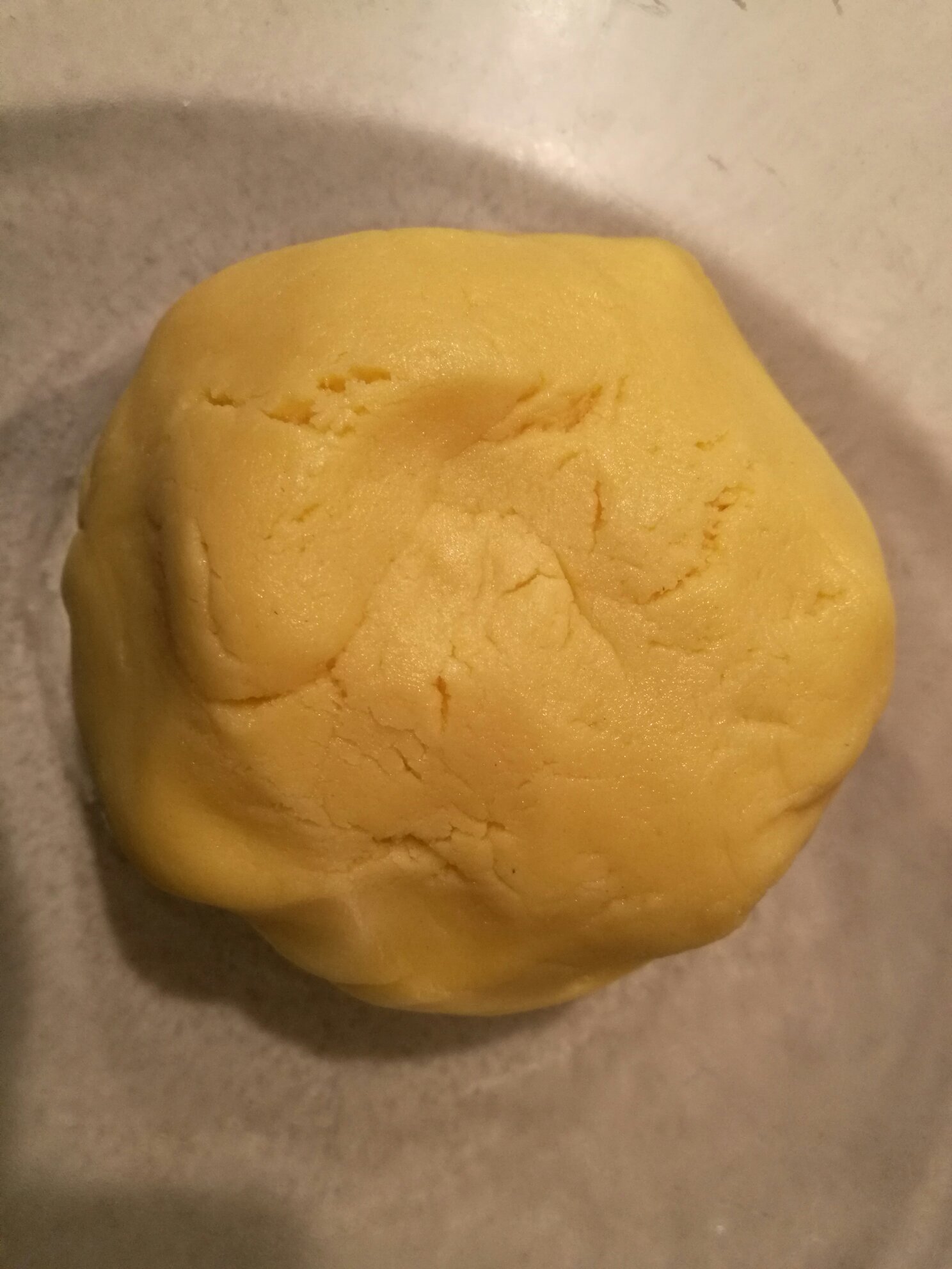 玉米粉蛋黃餅干的做法 步骤4