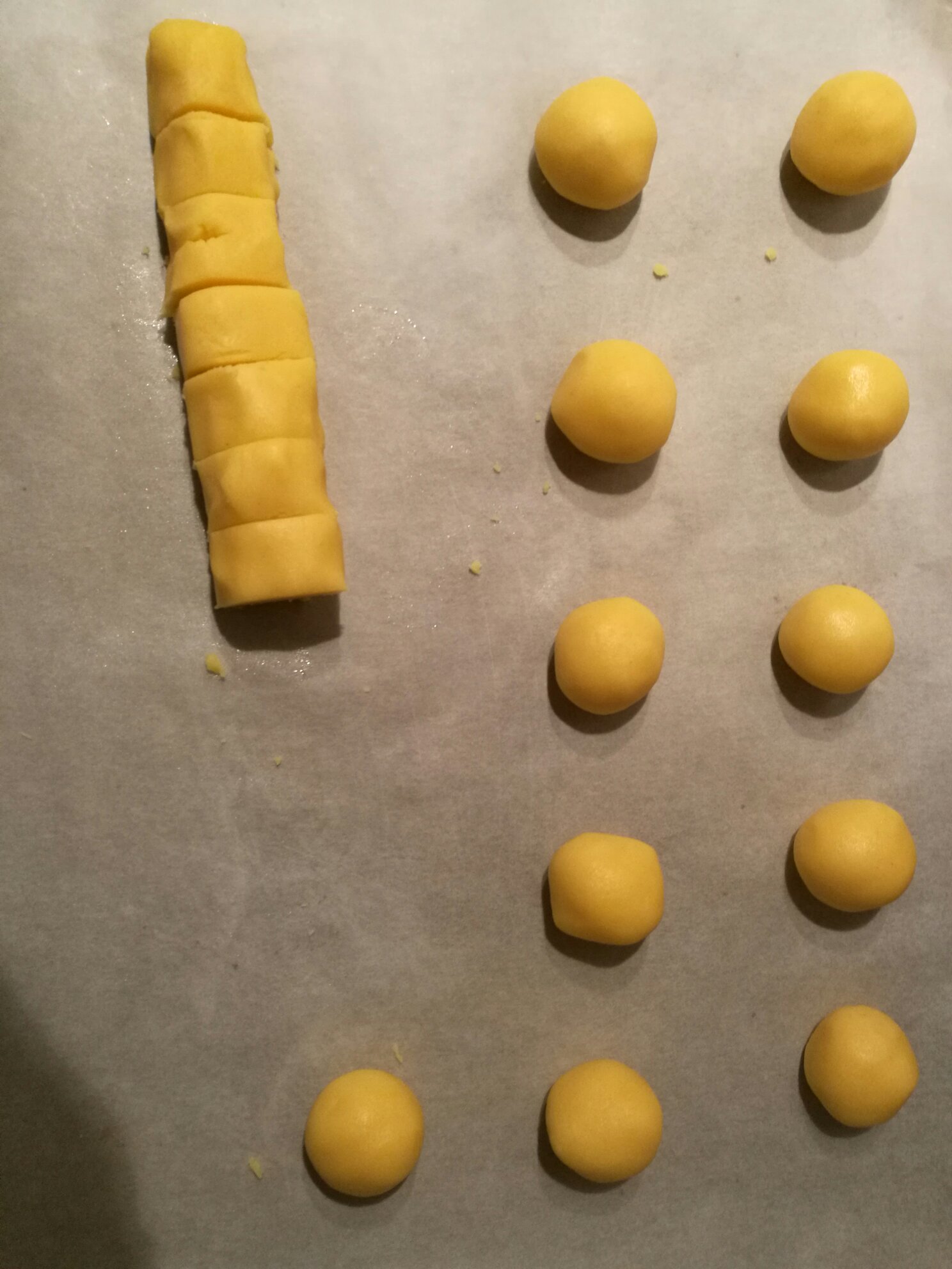 玉米粉蛋黃餅干的做法 步骤5
