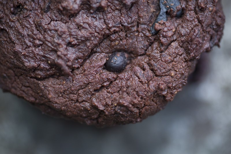 【GKS】低卡無麩質黑豆可可曲奇 Chocolate Black Bean Power Cookies的做法 步骤3