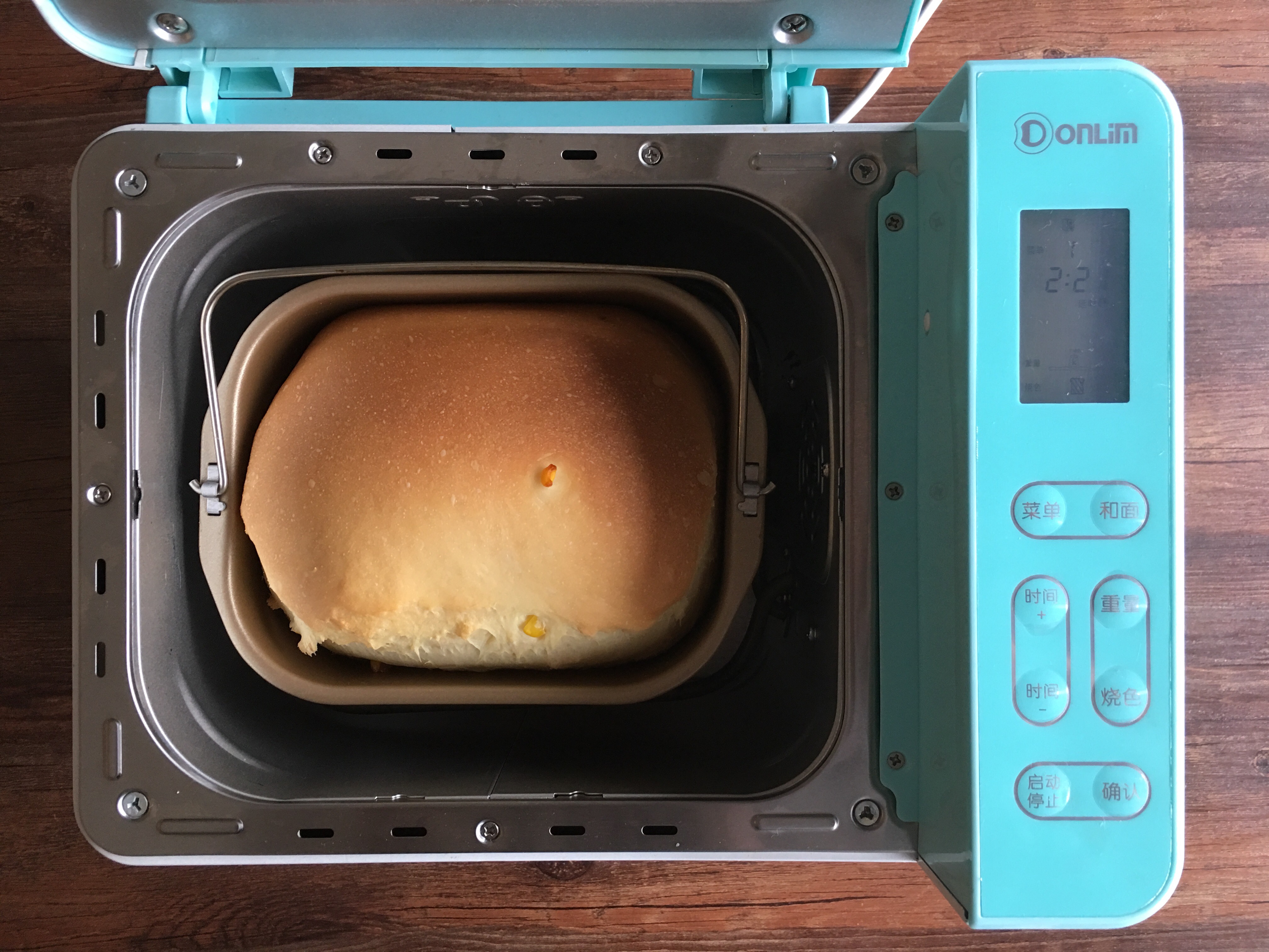 #東菱Wifi雲智能面包機#之玉米吐司的做法 步骤13