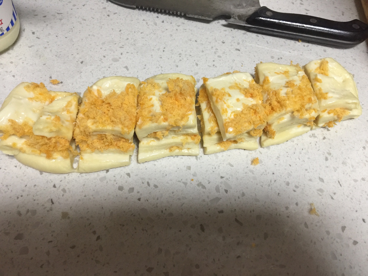 香蔥肉松手撕面包（湯種法）的做法 步骤6
