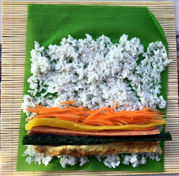 日式壽司（紫菜包飯）制作方法的做法 步骤3
