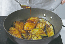 蒲燒茄子龍利魚紅豆飯的做法 步骤7