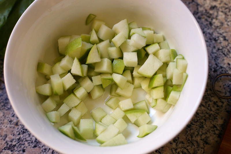 青蘋果藜麥沙拉的做法 步骤4