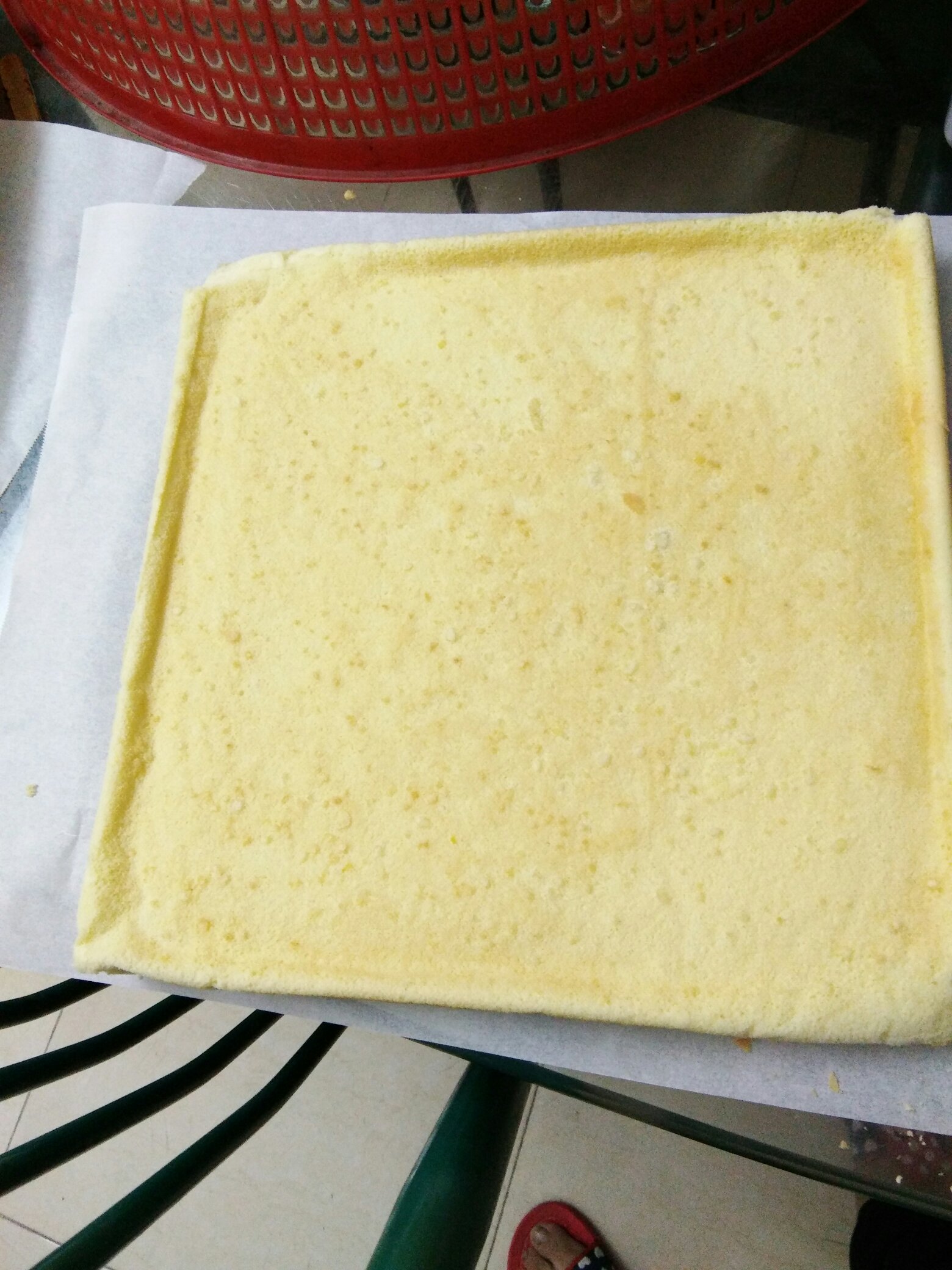 乳酪蛋糕卷的做法 步骤5