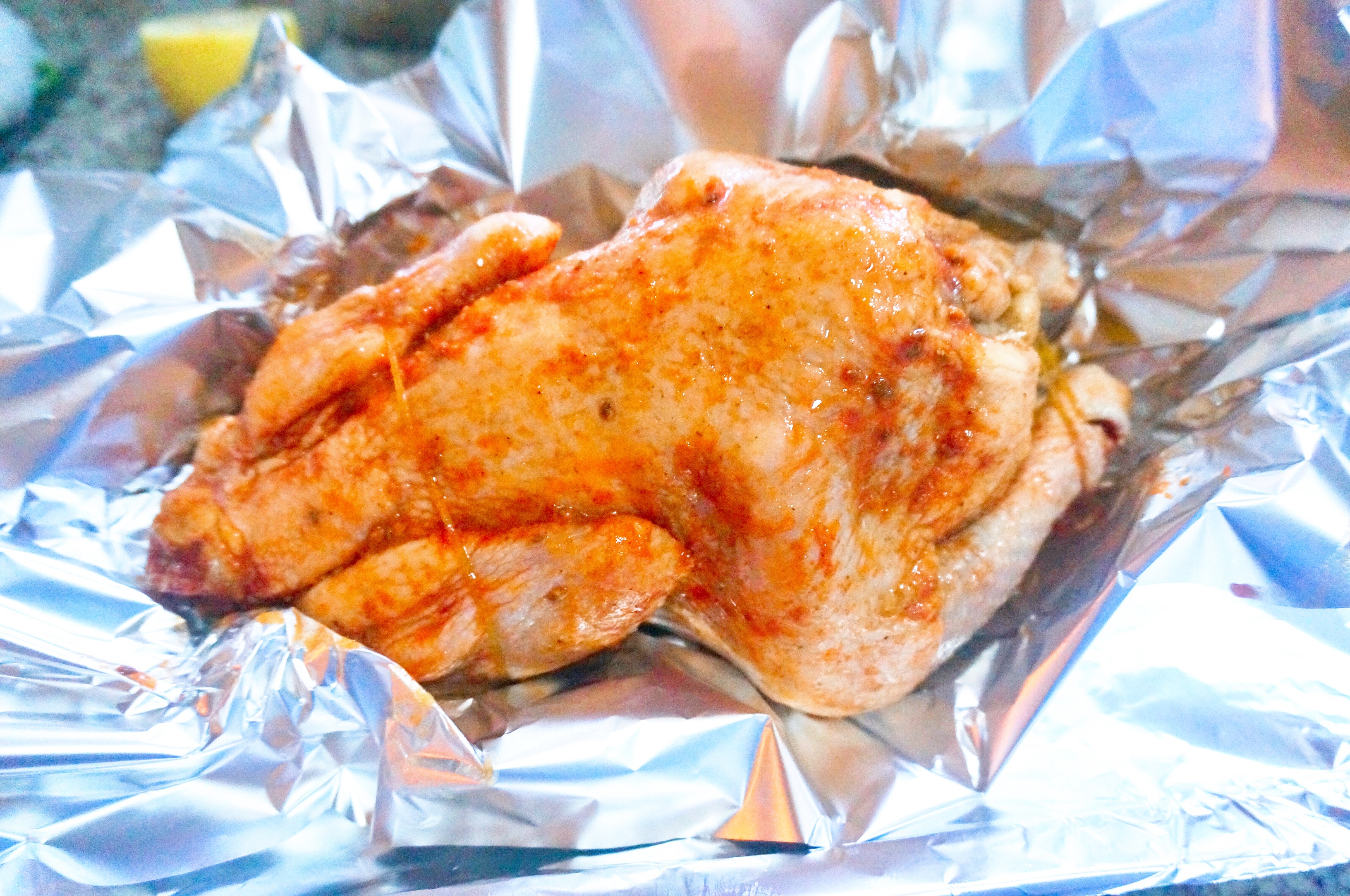 【Fei's Food】第16期 爆菊烤雞的做法 步骤10