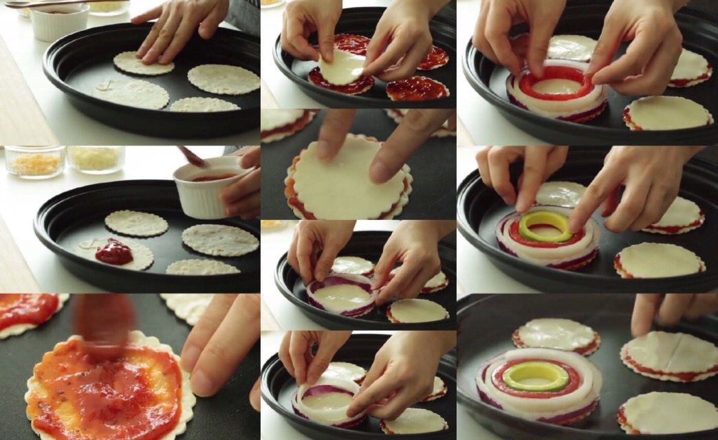 【搬運】超mini圓形小披薩的做法 步骤5