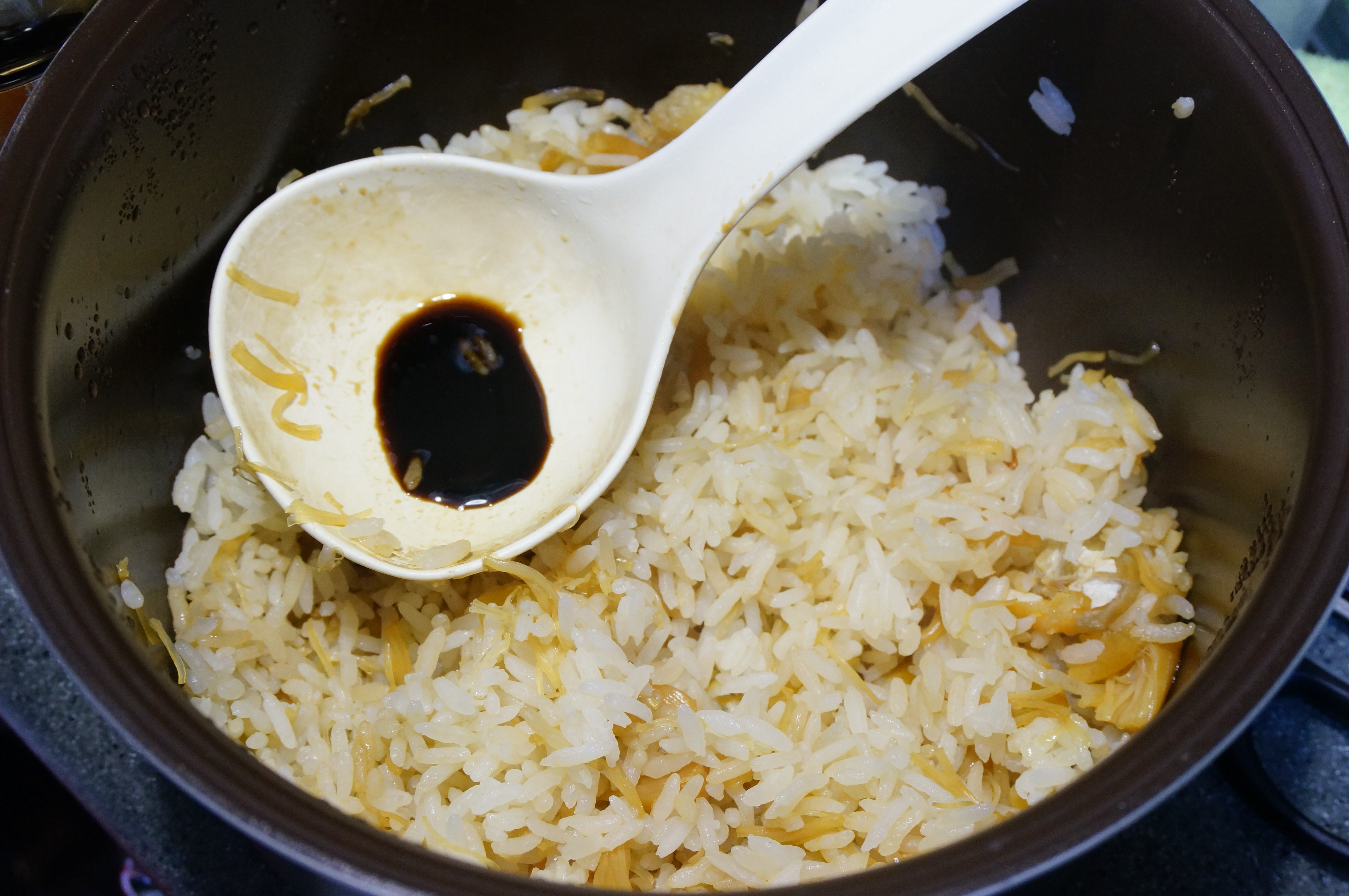 瑤柱蝦米飯的做法 步骤4