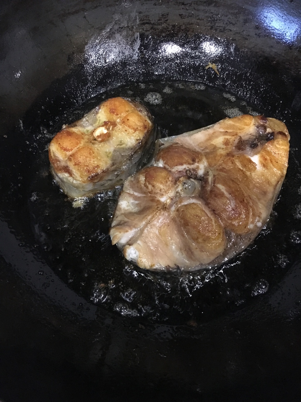 讓人好吃的流口水的紅燒魚塊的做法 步骤4