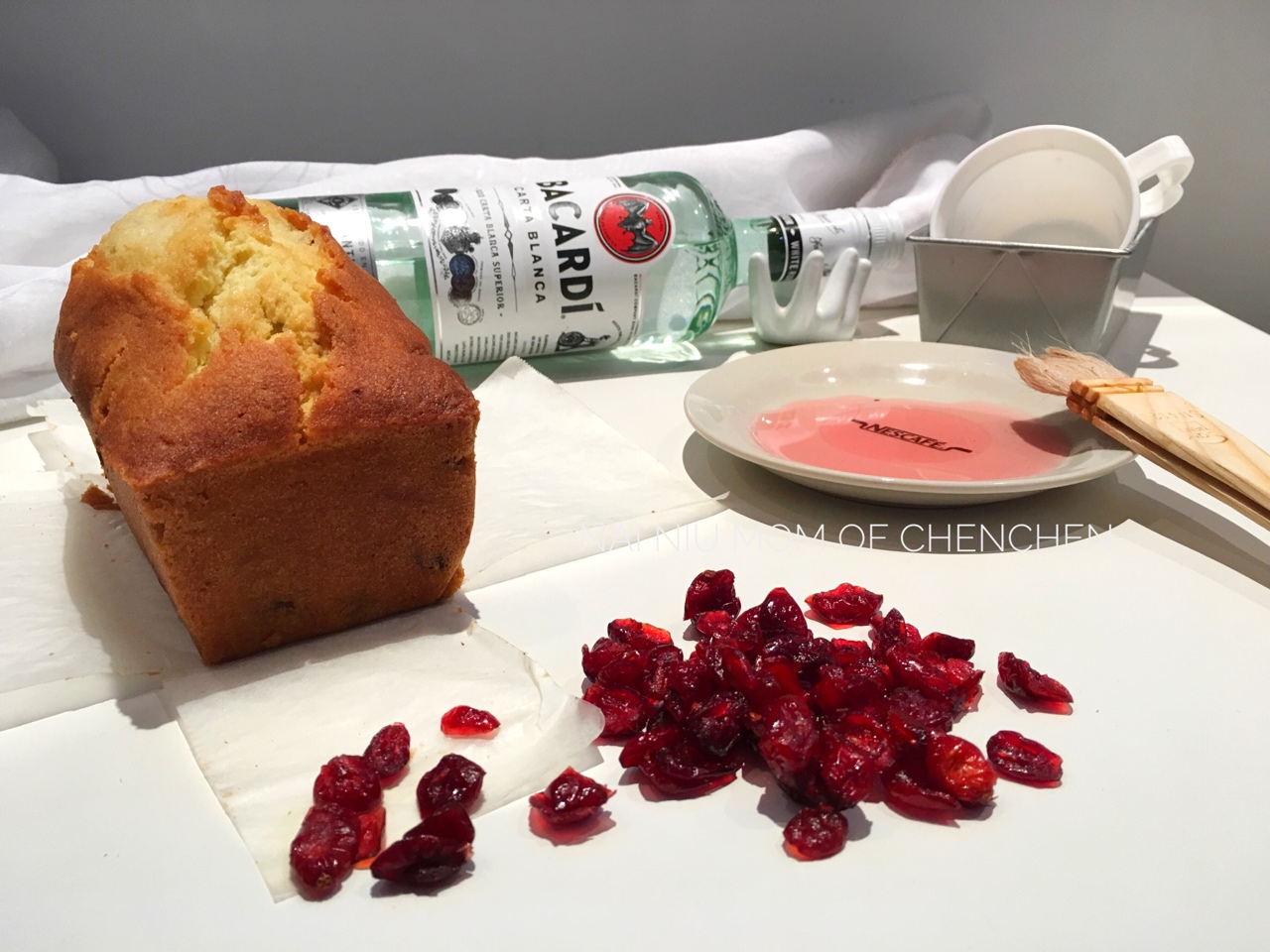 朗姆酒蔓越莓磅蛋糕的做法 步骤18