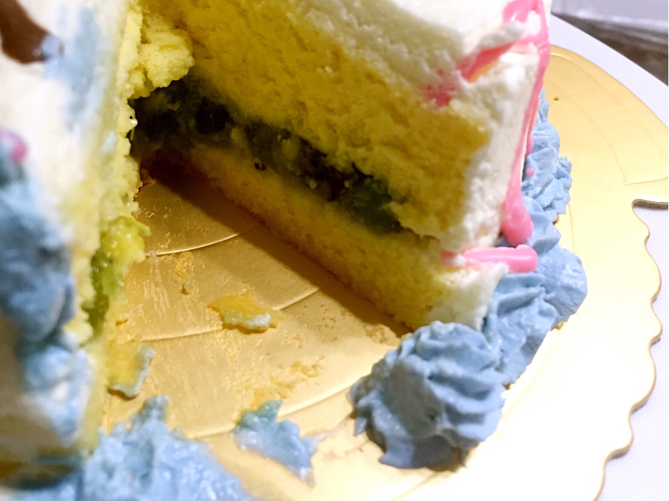 6寸生日蛋糕新手上路簡易版包括戚風蛋糕胚制作過程的做法 步骤15