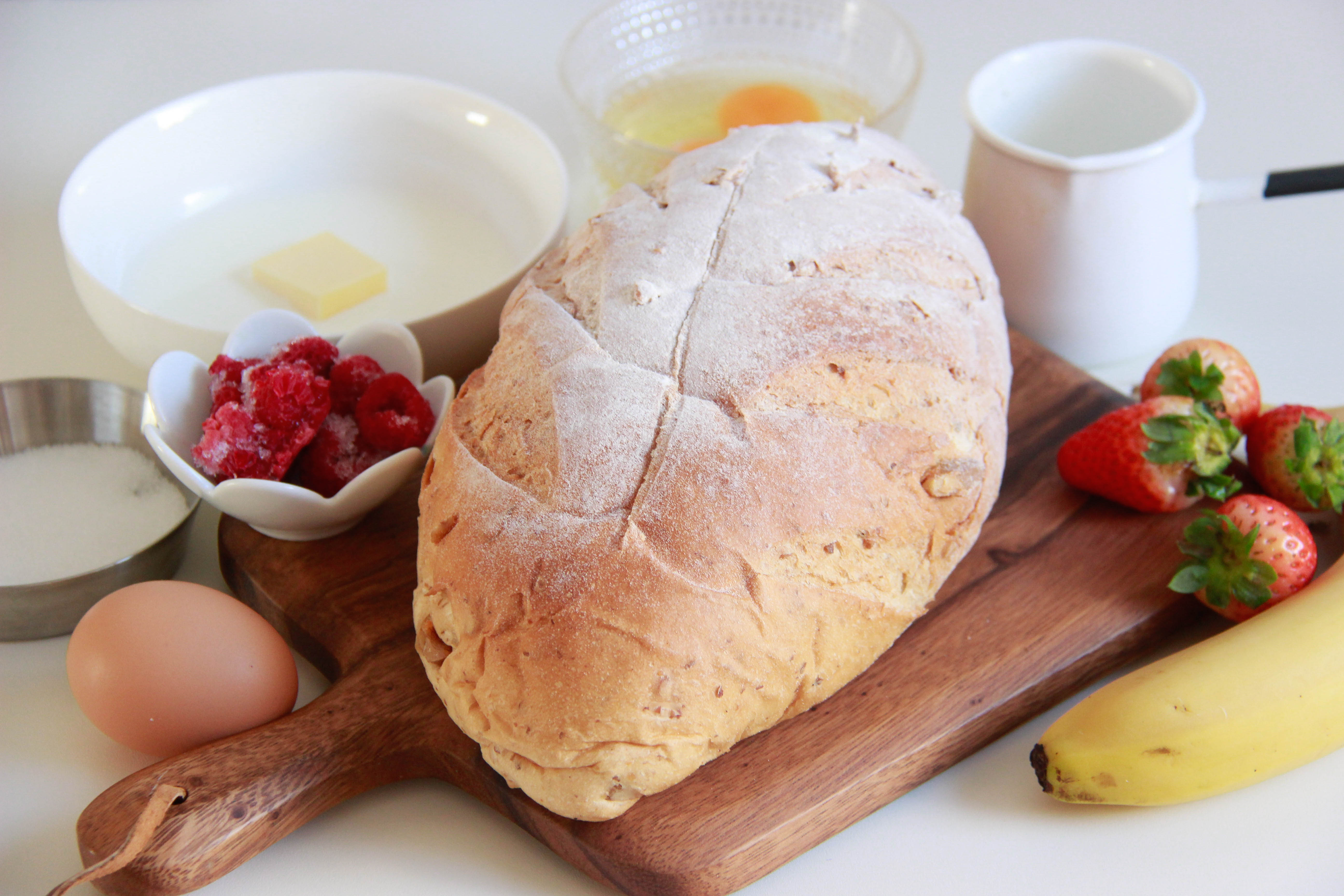 「碧浪淨享簡單鋒味」-面包布丁的做法 步骤1