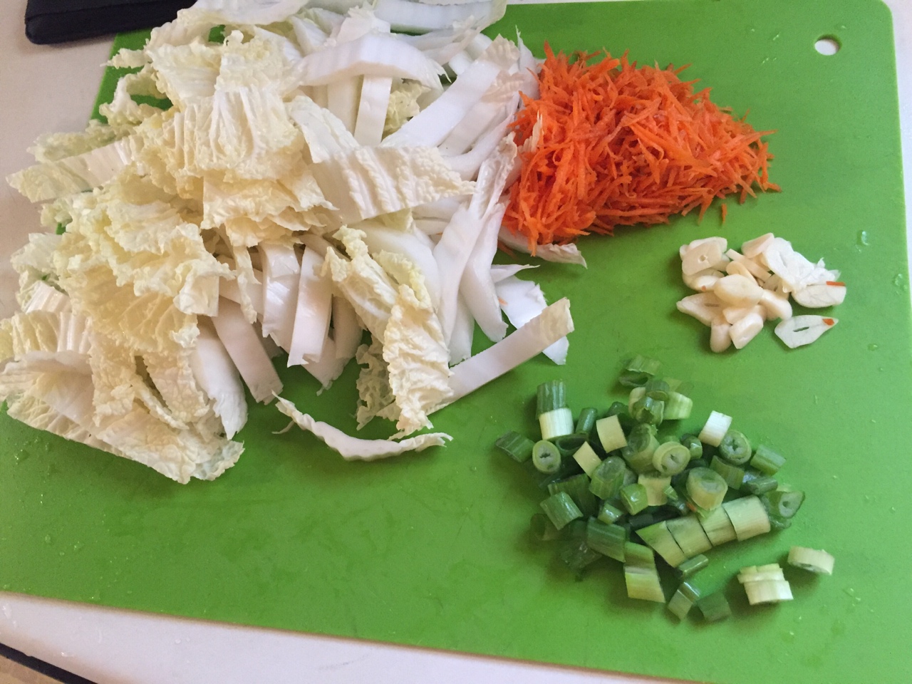 白菜湯面東北白菜面的做法 步骤1