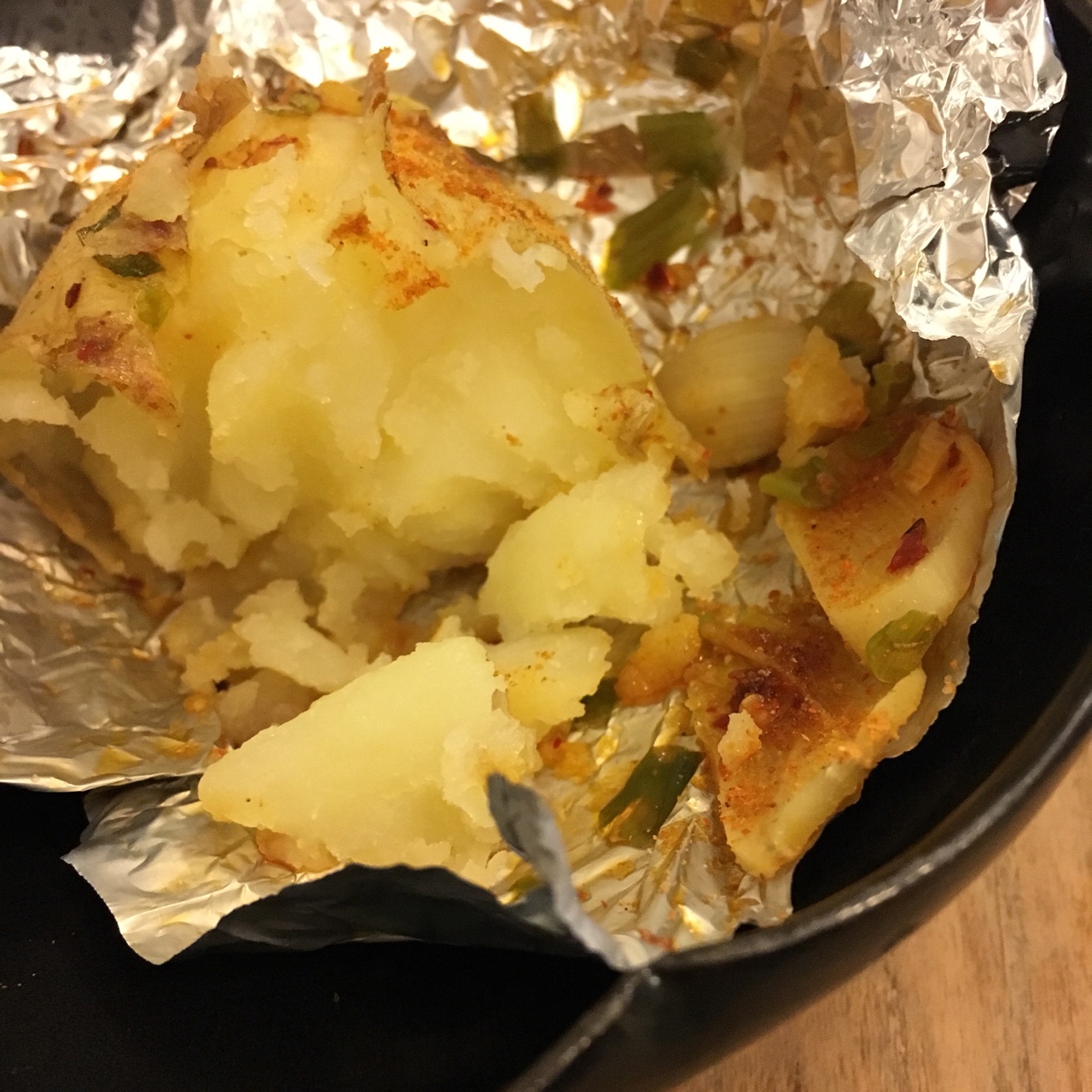 川味烤土豆的做法 步骤6