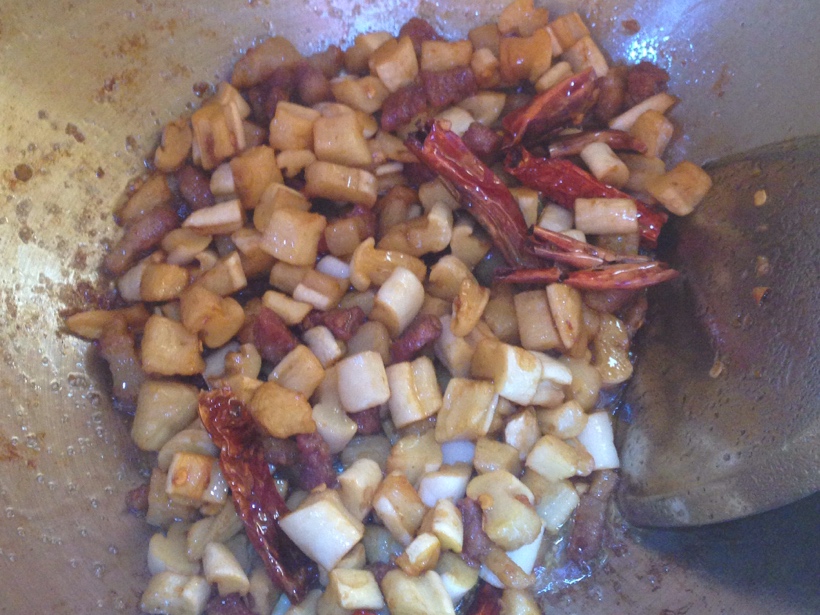 白蘿卜干燒肉的做法 步骤6