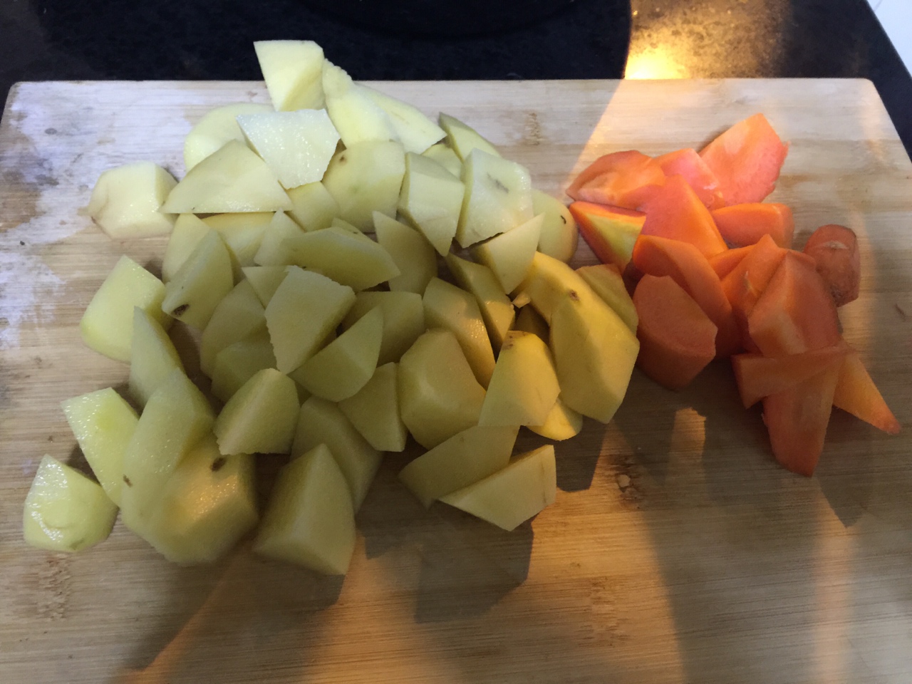 蘿卜土豆炖排骨的做法 步骤2