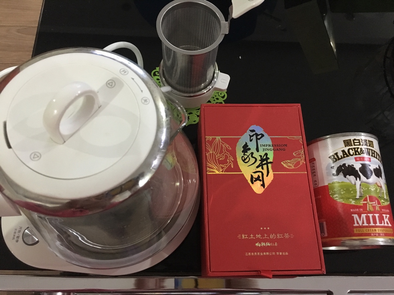 濃郁奶茶——北鼎ONE用壺10分鐘快手版的做法 步骤1