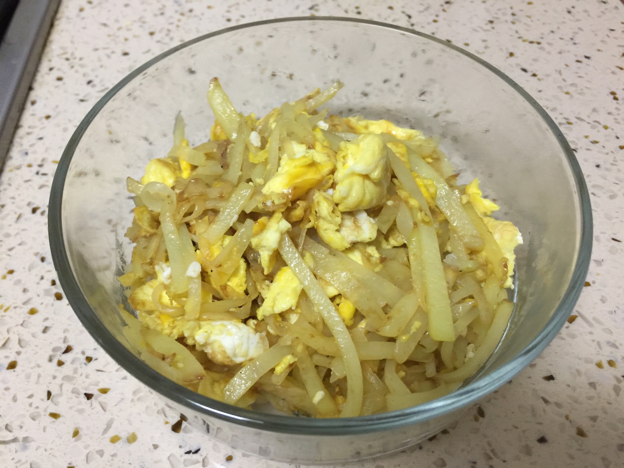 土豆絲炒雞蛋的做法 步骤4