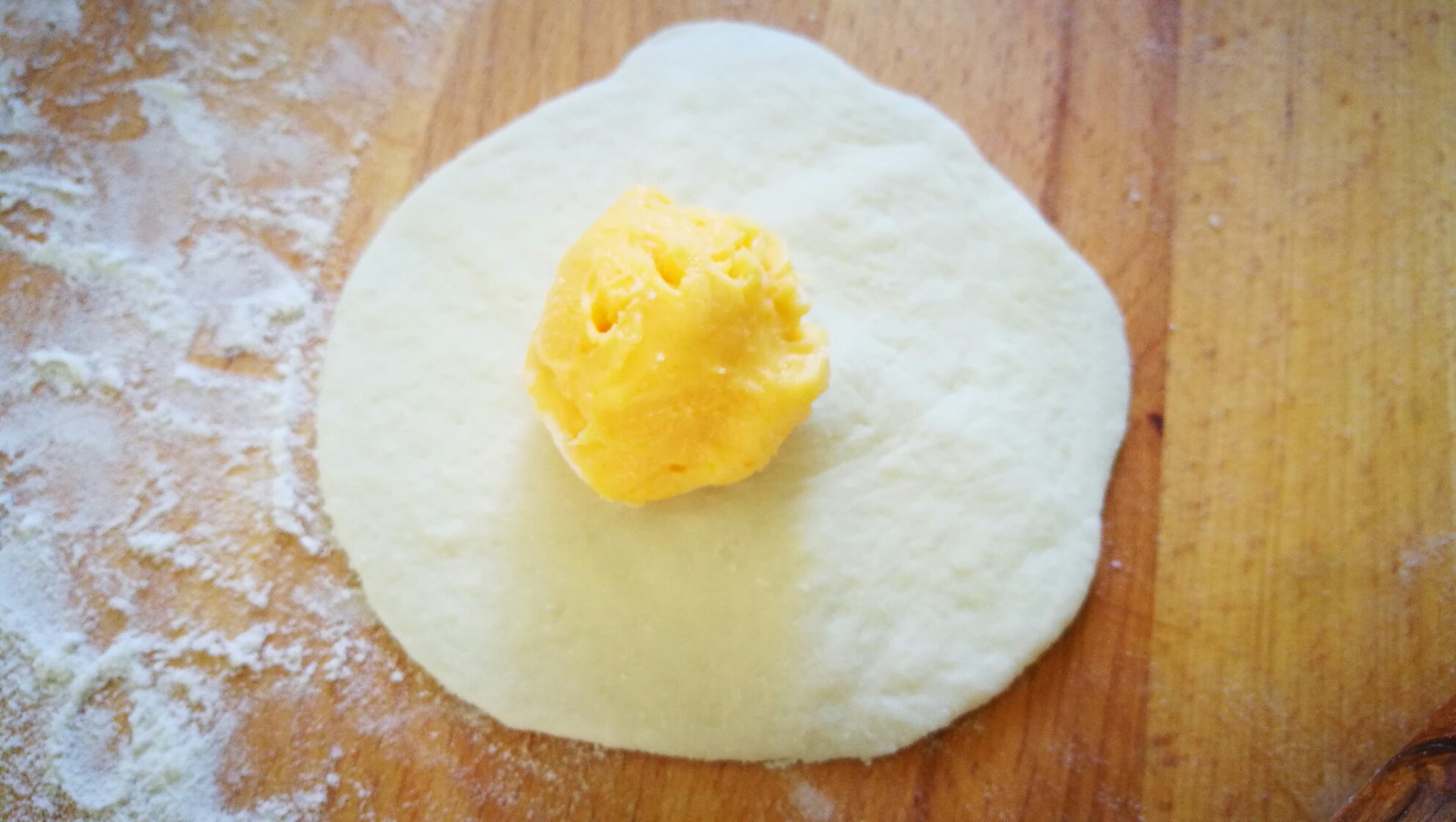 蛋黃流（lou）沙包的做法 步骤10