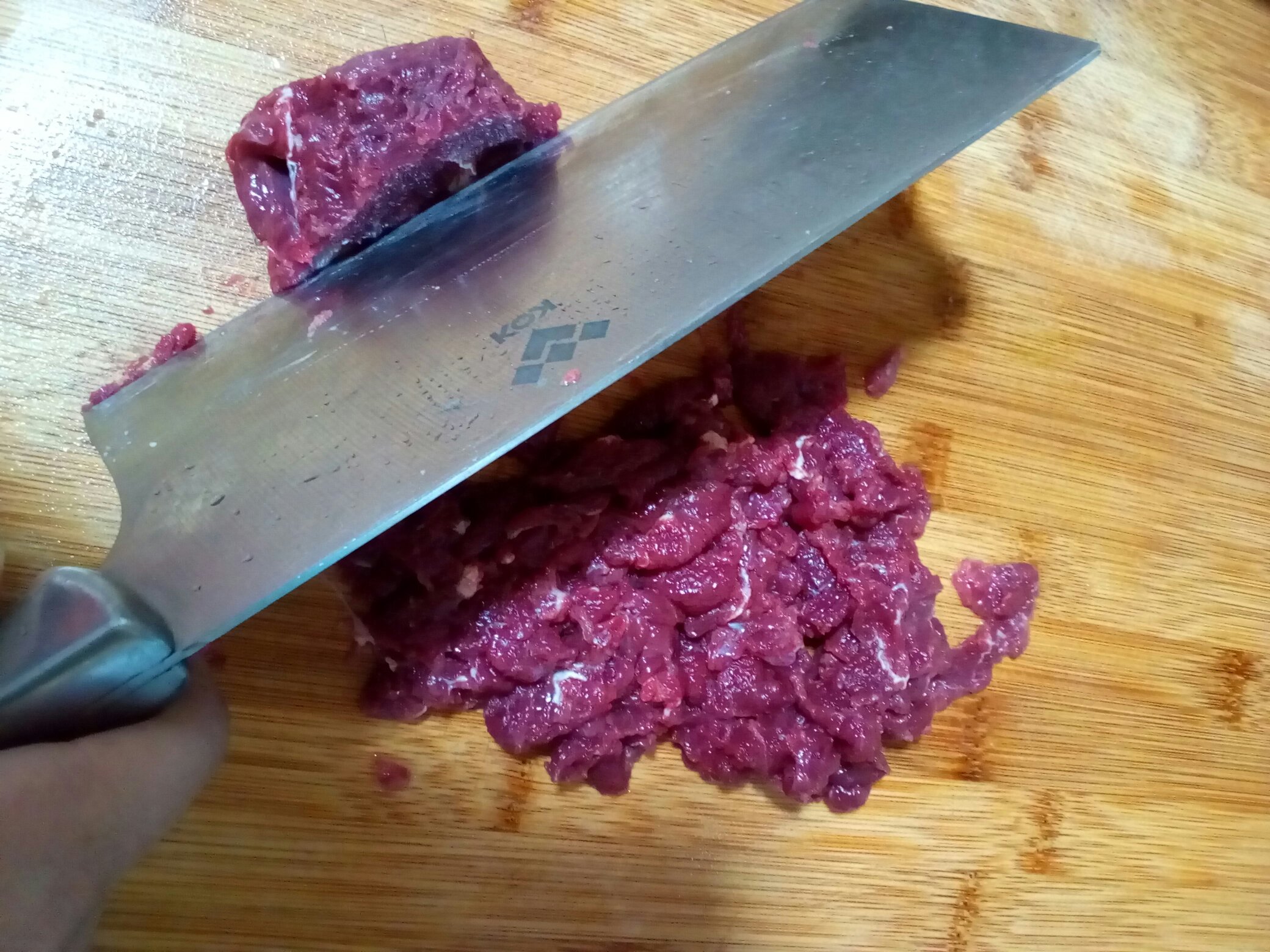 青椒炒牛肉的做法 步骤1