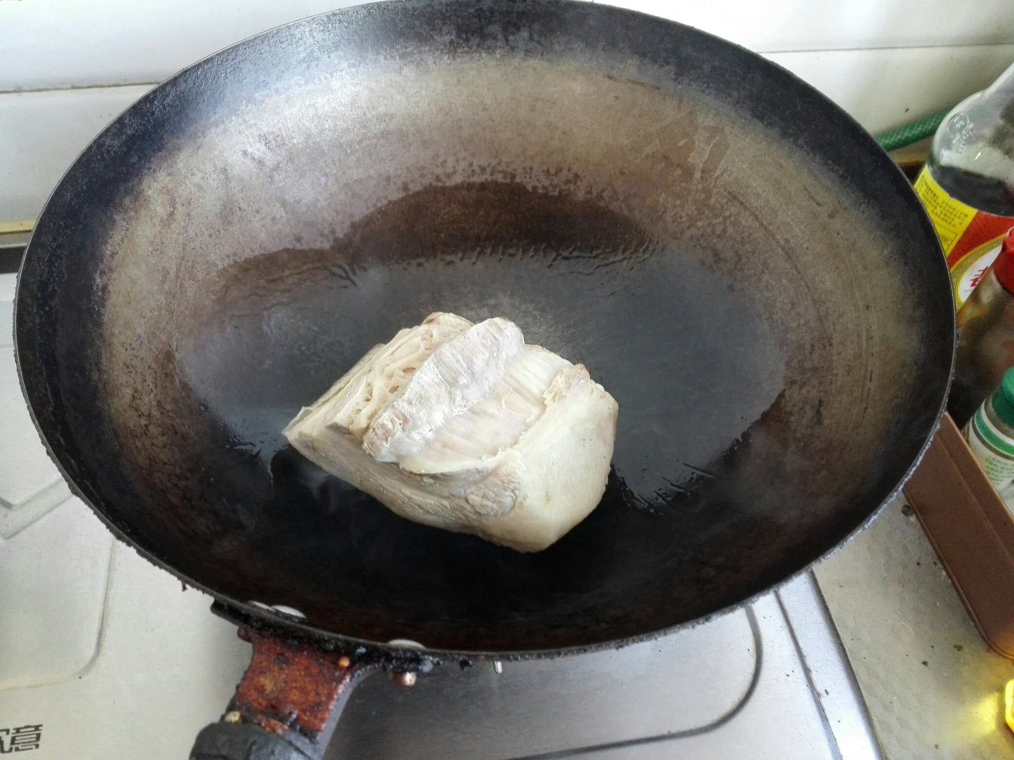 腐乳紫薯紅燒肉的做法 步骤5