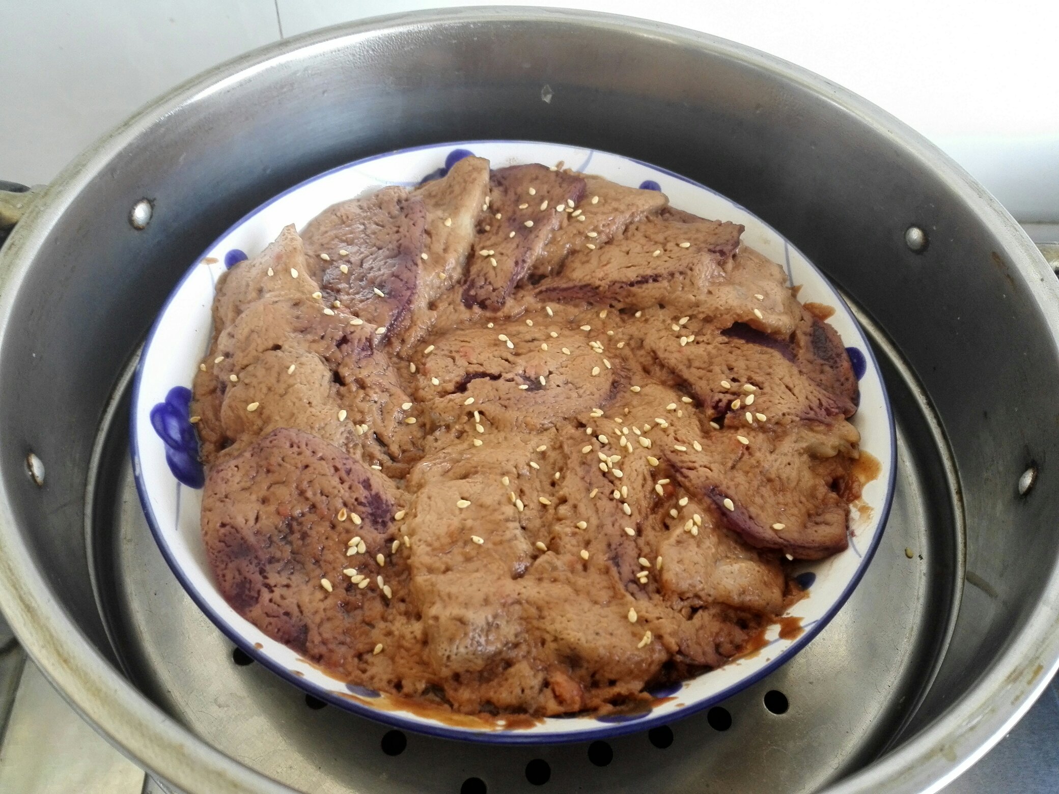 腐乳紫薯紅燒肉的做法 步骤10