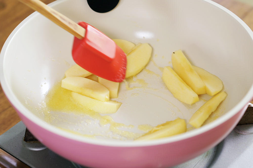 小羽私廚之法式吐司配焦糖蘋果的做法 步骤9