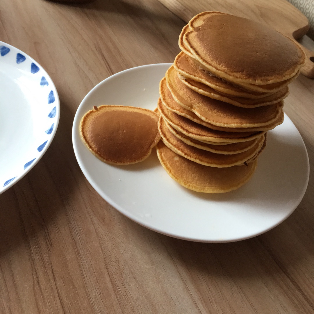 「原味松餅fluffy pancake」無油快手健康早餐的做法 步骤10