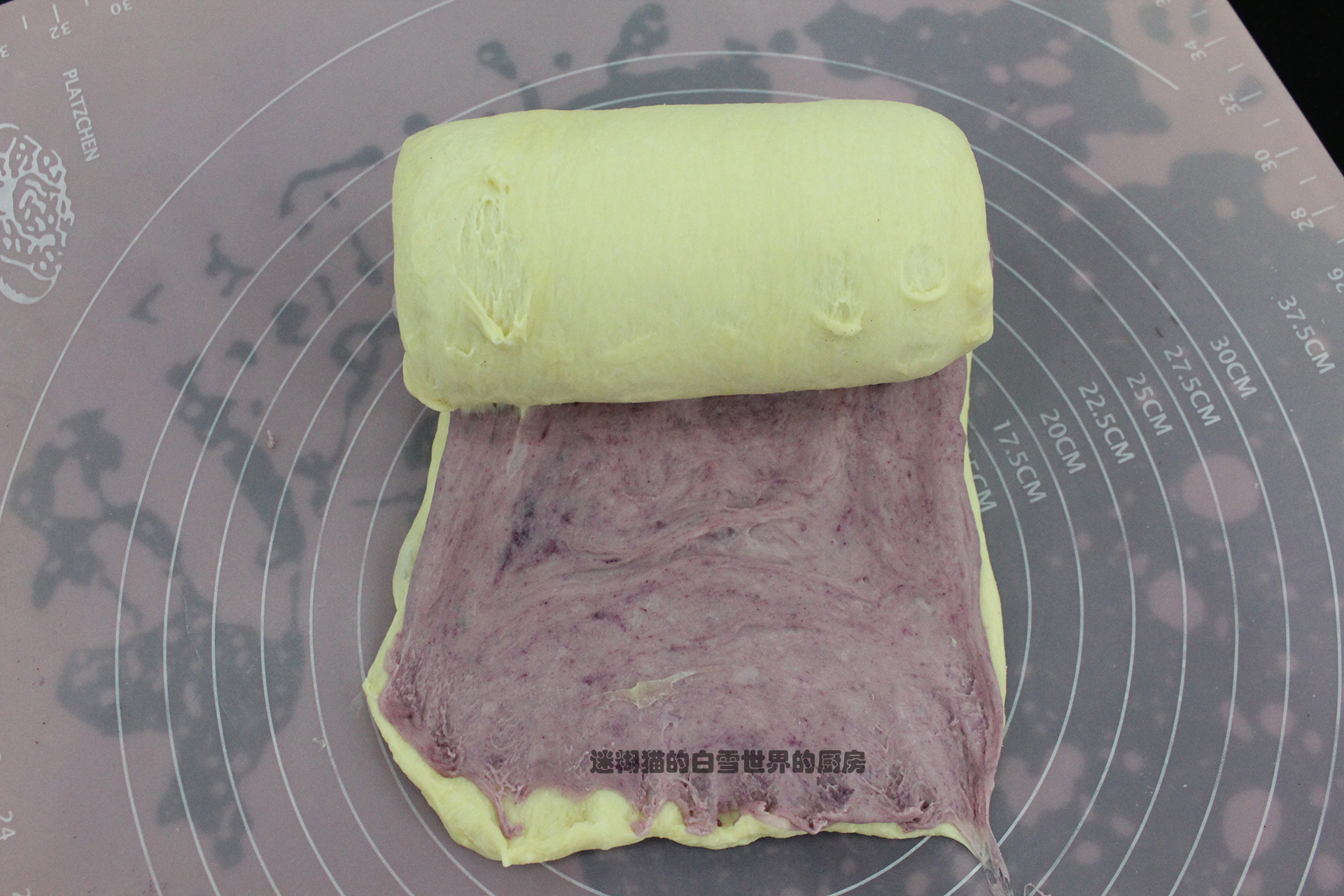 紫薯雙色吐司的做法 步骤9