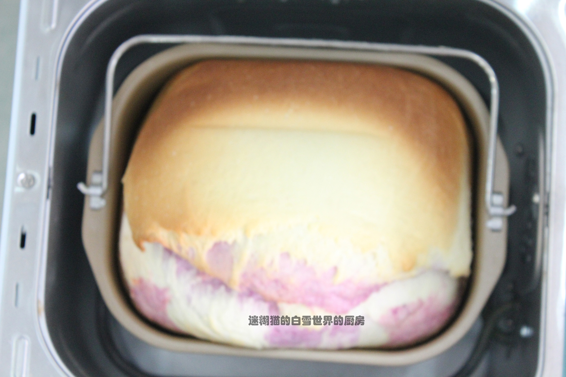 紫薯雙色吐司的做法 步骤10