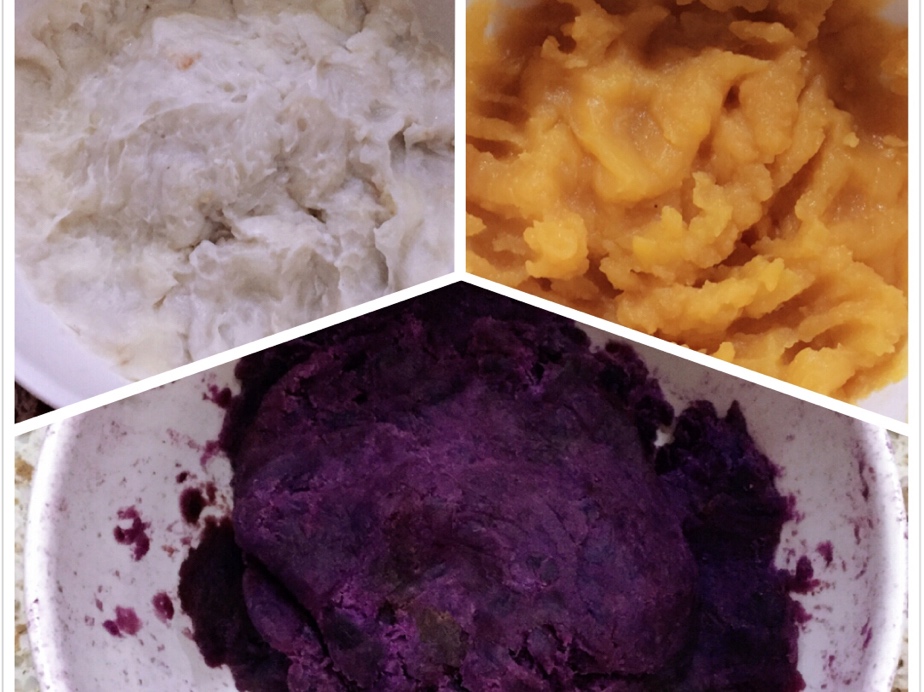 芋圓（芋頭，紫薯，紅薯）的做法 步骤2