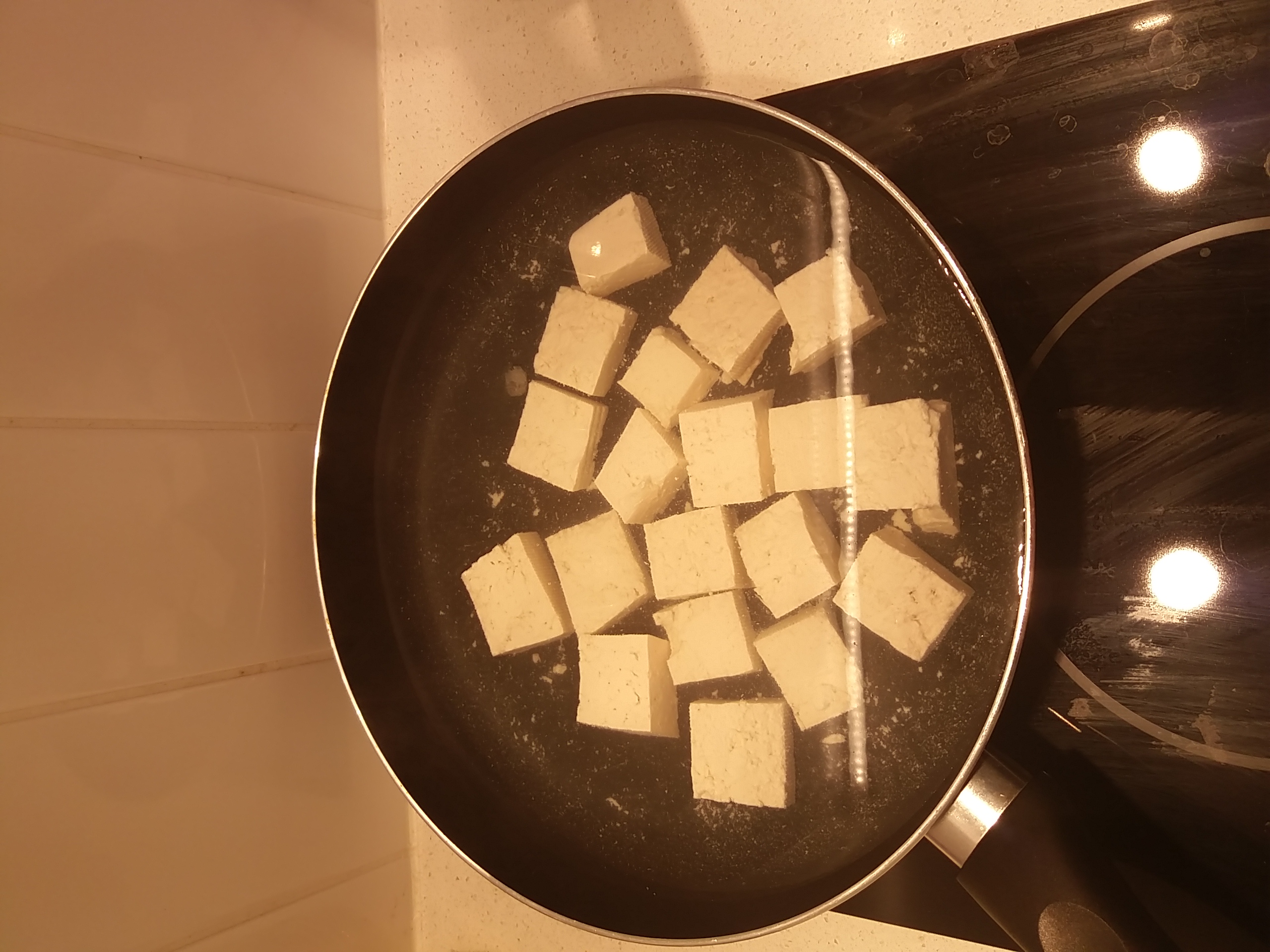 【Ann的留學生活|新手料理】醬油豆腐炒飯/醬油豆花炒飯的做法 步骤5