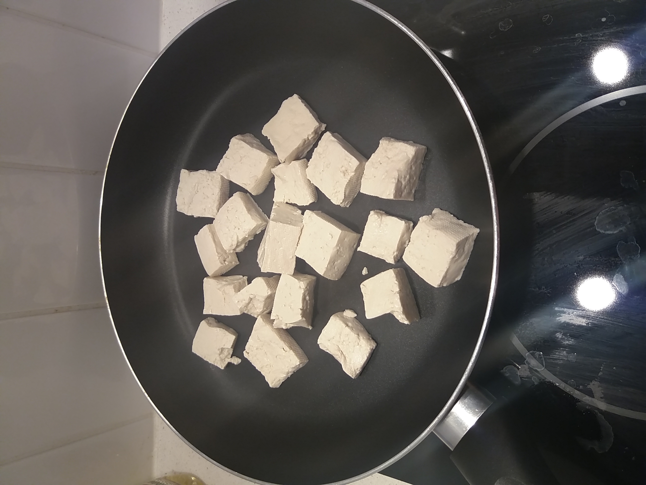 【Ann的留學生活|新手料理】醬油豆腐炒飯/醬油豆花炒飯的做法 步骤7