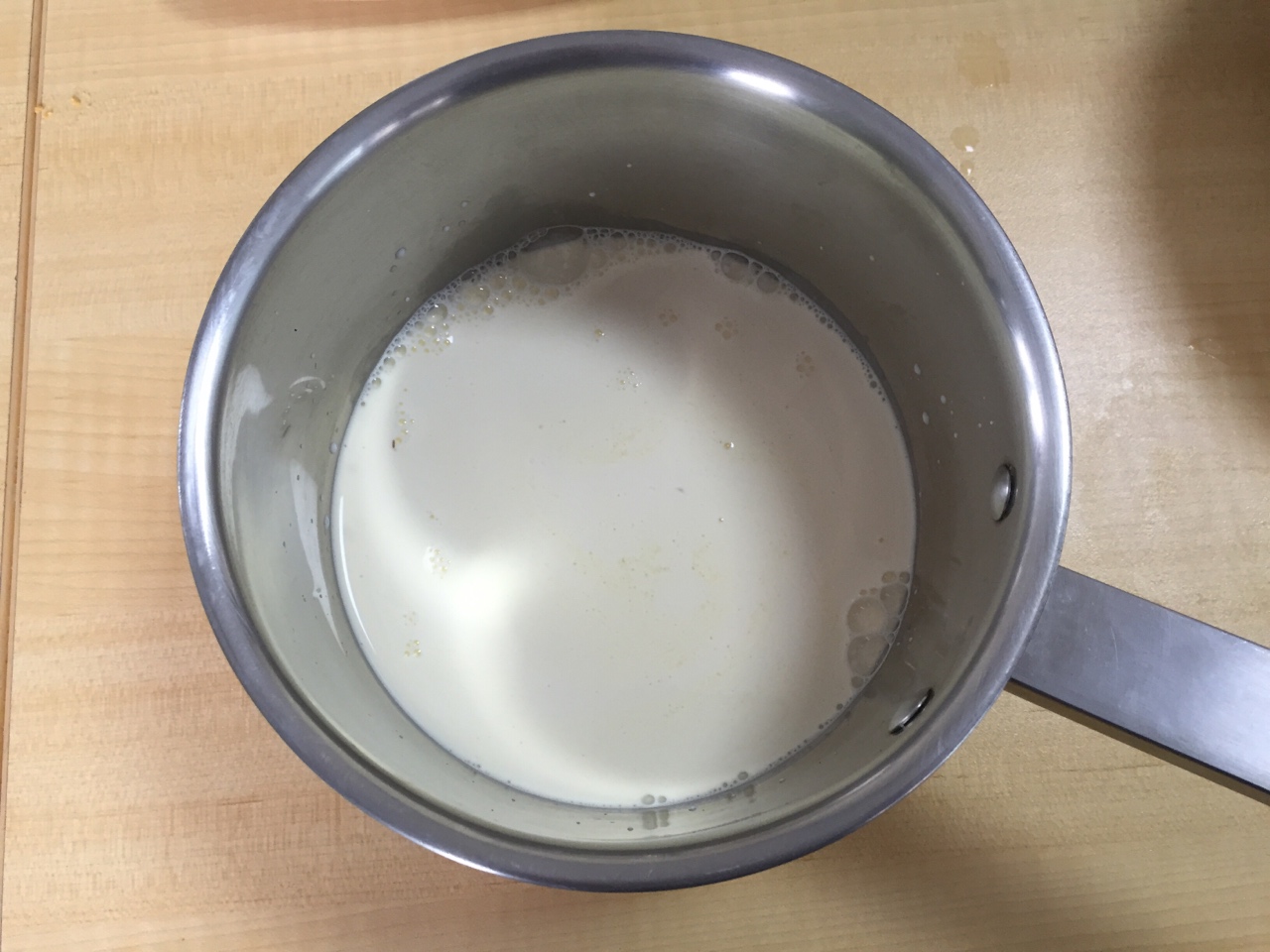 抹茶牛奶醬的做法 步骤3
