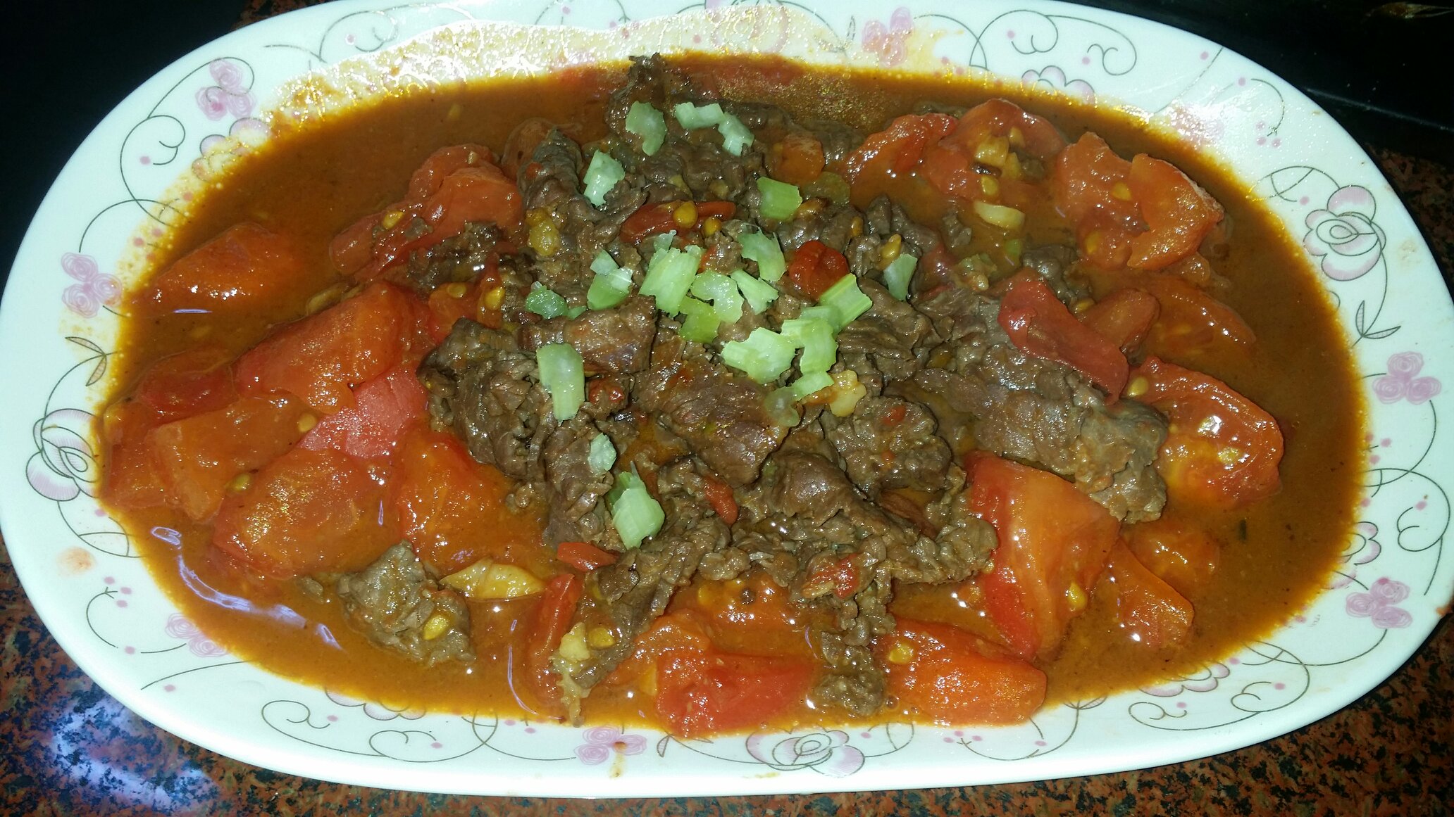 超下飯--牛肉炒番茄的做法 步骤8