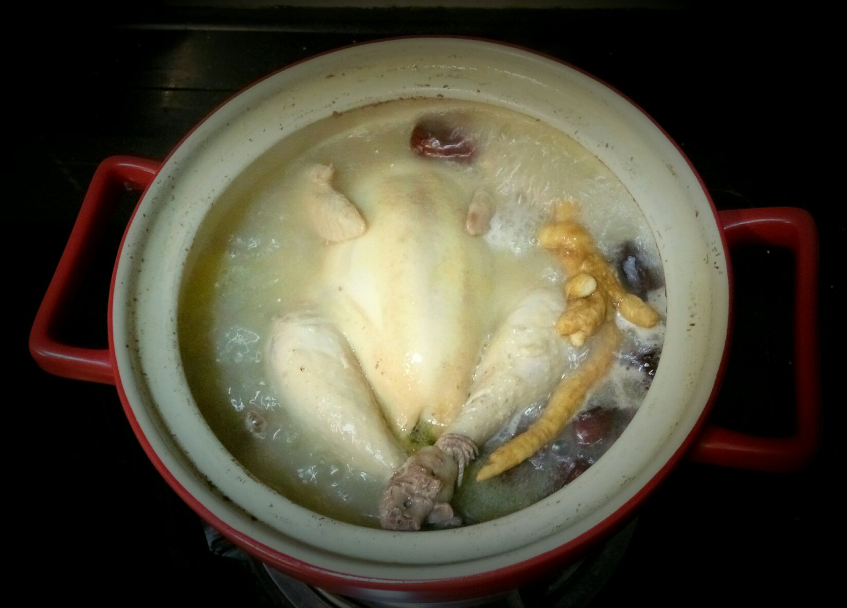 韓國人參雞湯的做法 步骤9