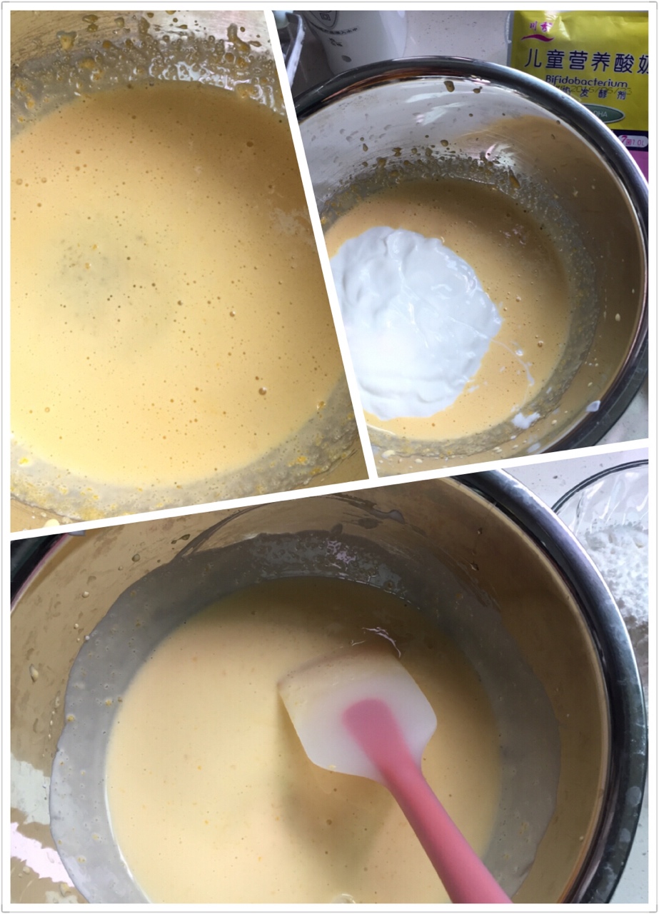 無油酸奶煙囪蛋糕的做法 步骤7