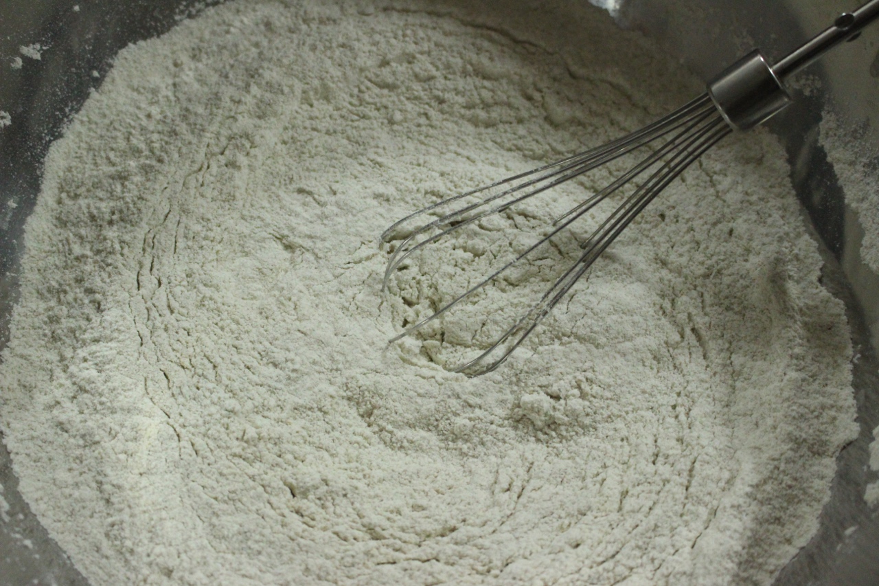 自制低卡黑麥松餅預拌粉的做法 步骤2