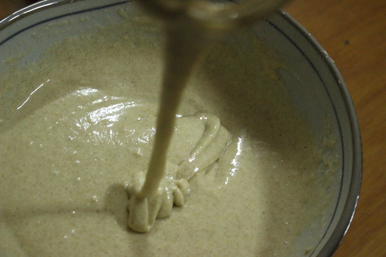 自制低卡黑麥松餅預拌粉的做法 步骤6